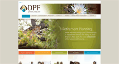 Desktop Screenshot of dpf.co.bw
