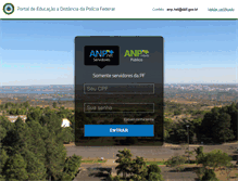 Tablet Screenshot of ead.dpf.gov.br